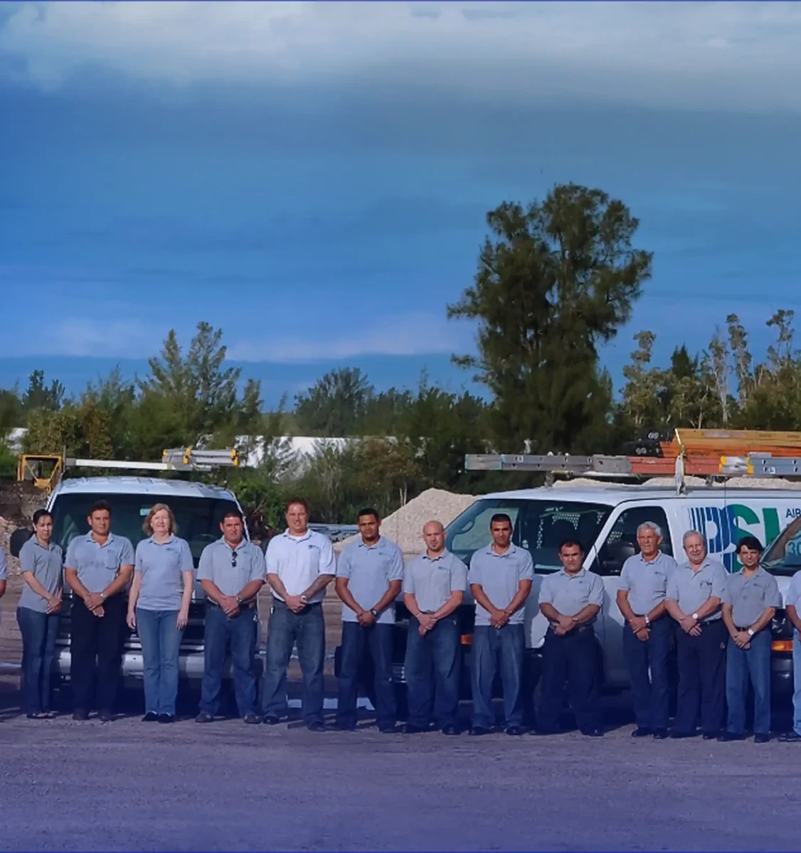 Pilar technicians team