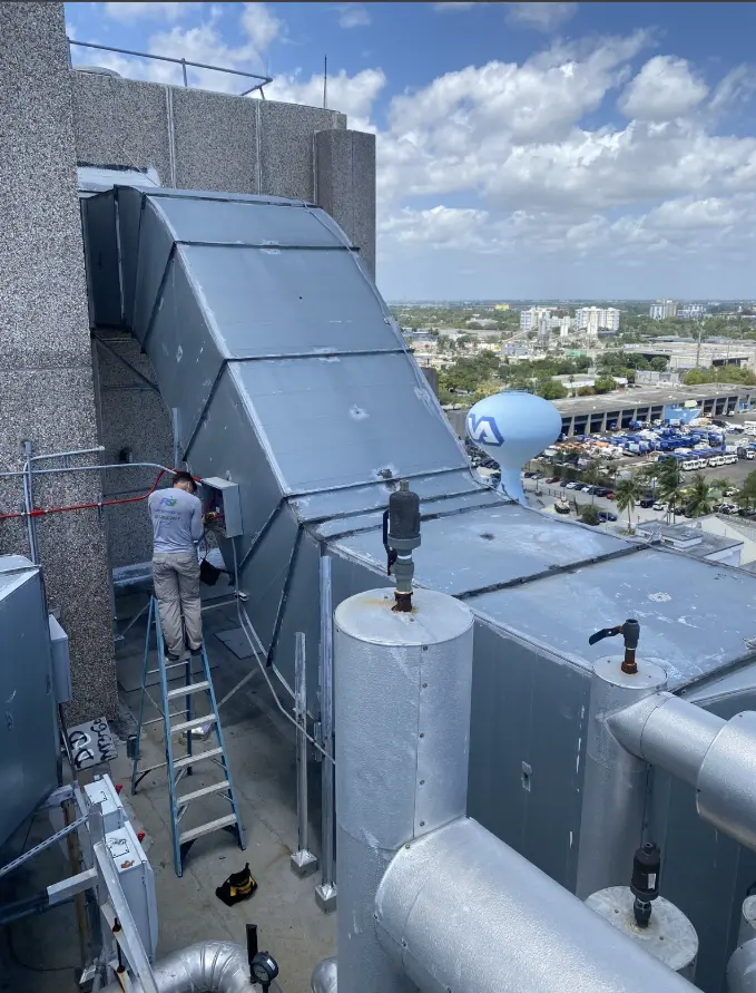 Federal HVAC rooftop equipment