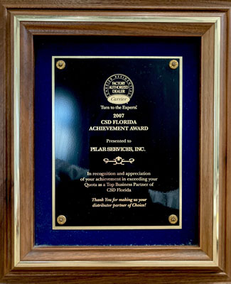 2007 CSD Florida Achievement Award
